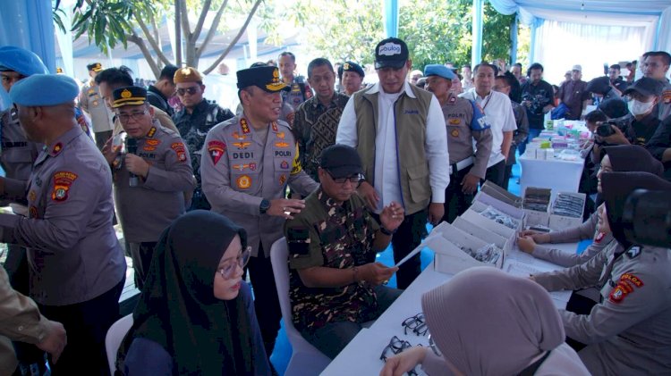 Polri Gelar Bakti Kesehatan dan Pangan Murah Serentak, Sentuh Ojol hingga Buruh Menjelang Idulfitri